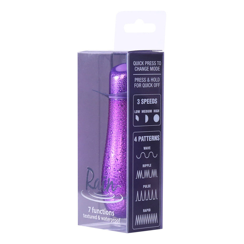 Rain Bullet - Textured Bullet Stimulator