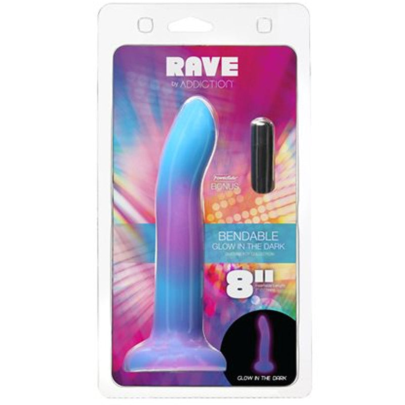 Rave Addiction 8 Inch Dildo