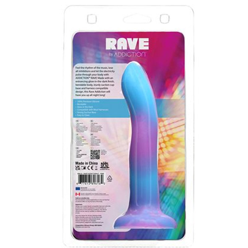 Rave Addiction 8 Inch Dildo