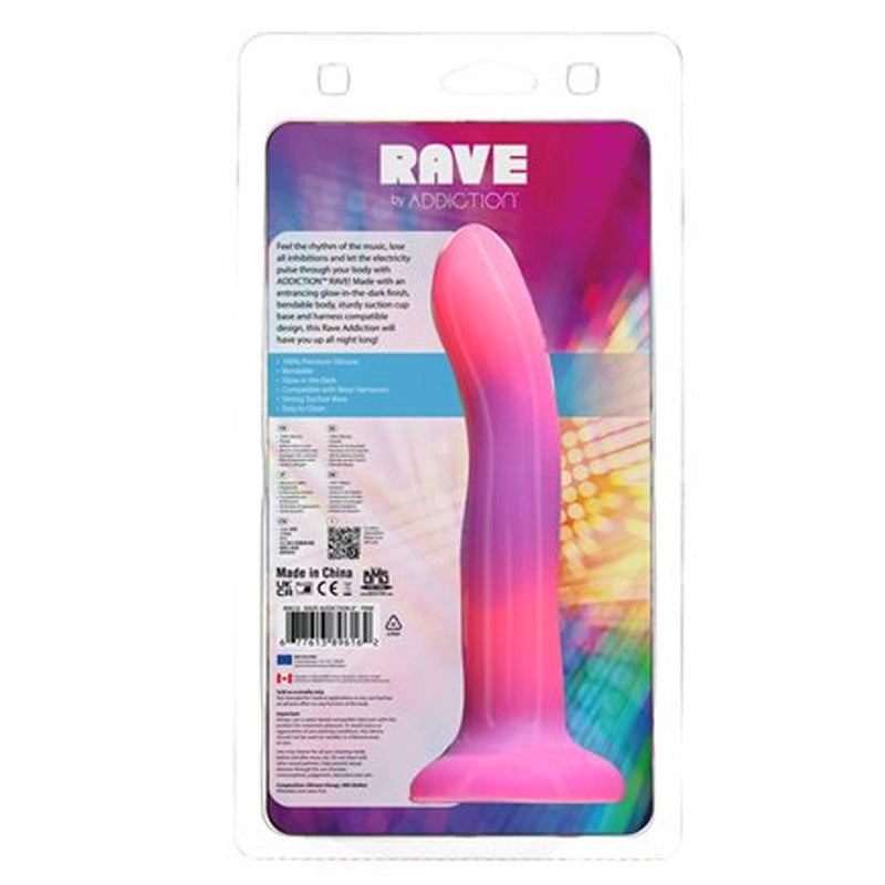 Rave Addiction 8 Inch Dildo