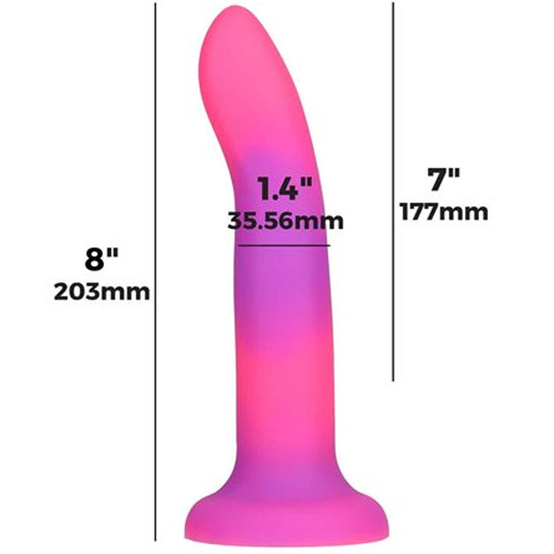 Rave Addiction 8 Inch Dildo