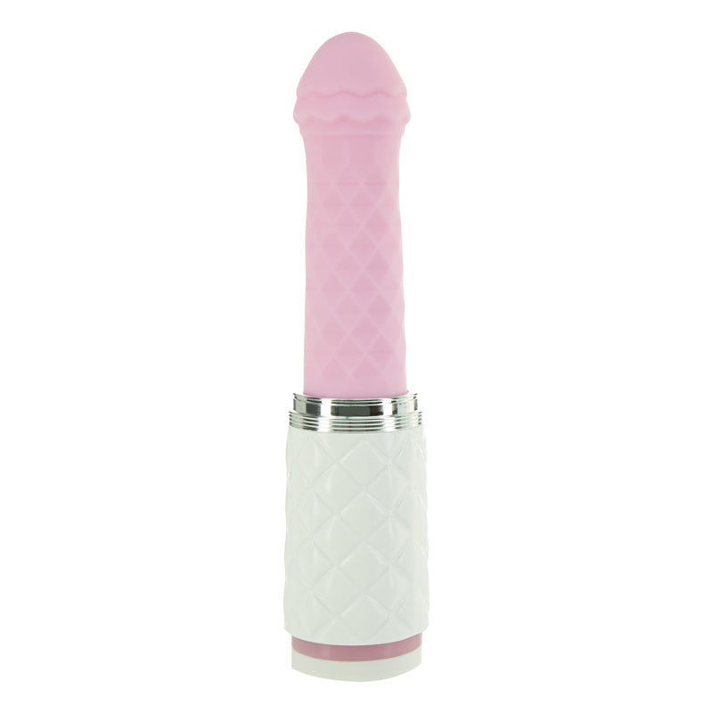 Pillow Talk - Feisty Luxurious Thrusting &amp; Vibrating Massager
