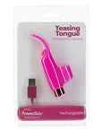 Teasing Tongue With Rechargeable Bullet