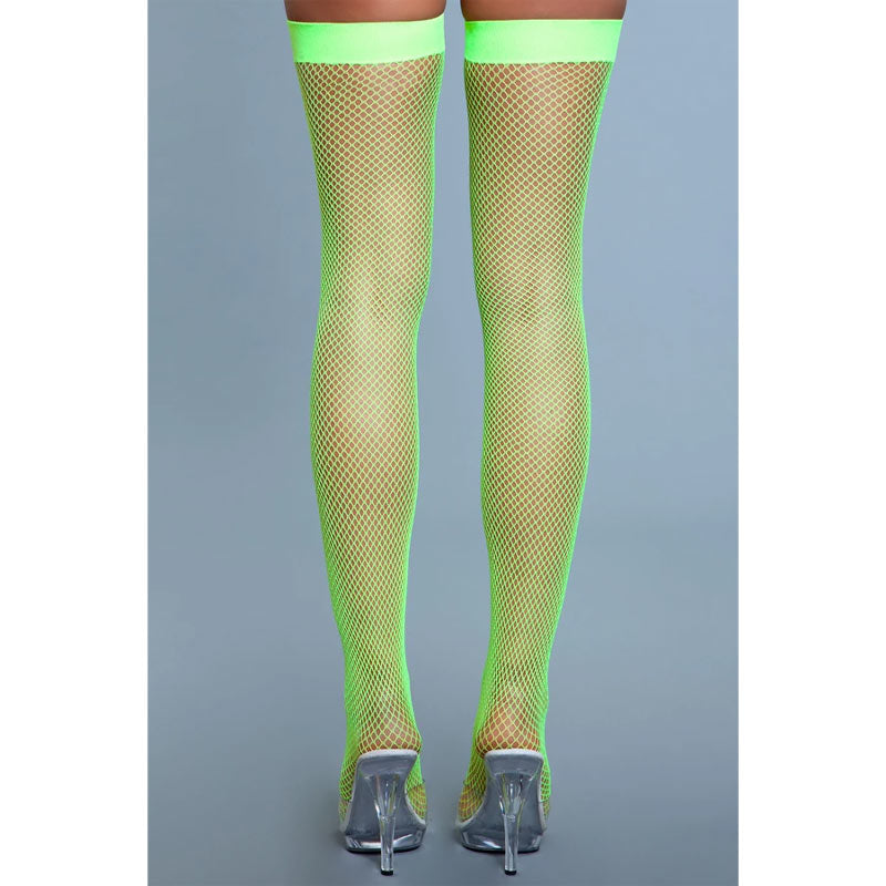 Nylon Fishnet Thigh Highs