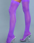 Opaque Nylon Thigh Highs