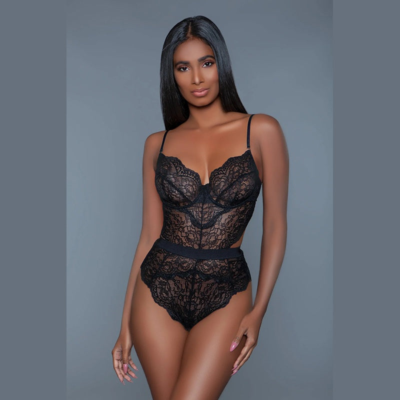 Bettany Bodysuit - Black Size