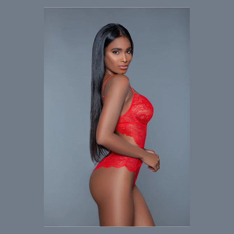 Bettany Bodysuit - Red Size