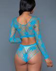 Floral Delight Bodystocking