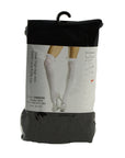 Sheer Thigh Highs With Garter Lace Ruffle Top