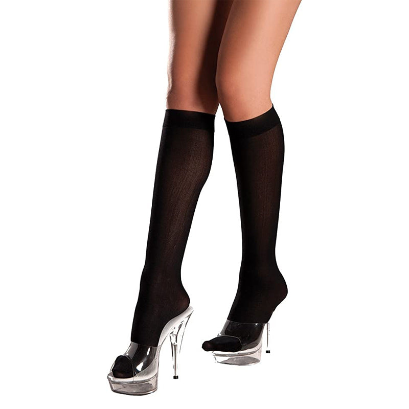 Opaque Knee Highs