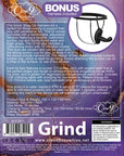 Cloud 9 Novelties Grind Insertable Vibe Suction Cup Dildo and Harness