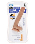 Cloud 9 Novelties Real Touch Dual Density Dildo With Balls