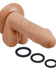 Cloud 9 Novelties Pro Sensual Premium Silicone Dong With 3 C Rings