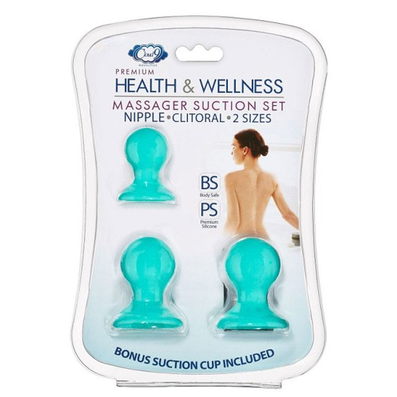 Cloud 9 Novelties Health &amp; Wellness Nipple Clitoral Suction Kit