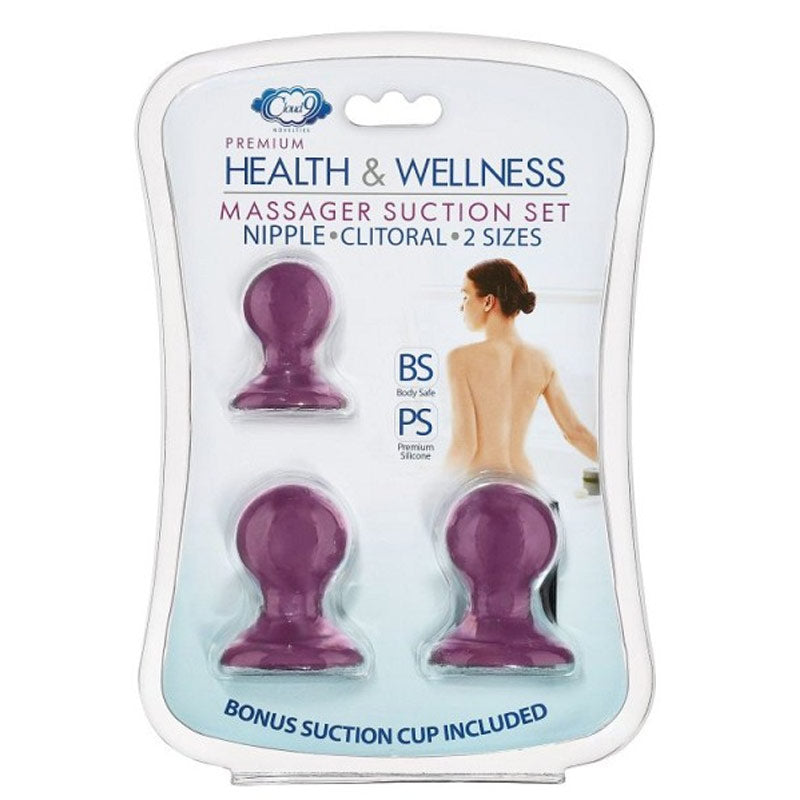 Cloud 9 Novelties Health &amp; Wellness Nipple Clitoral Suction Kit