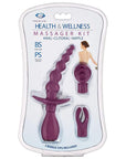 Cloud 9 Novelties Health & Wellness Rechargeable Vibrator & Tips