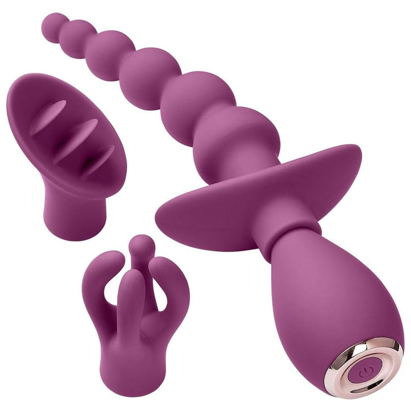 Cloud 9 Novelties Health &amp; Wellness Rechargeable Vibrator &amp; Tips