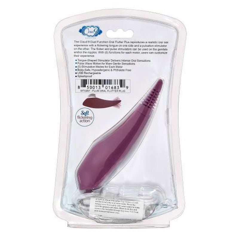 Cloud 9 Novelties Oral Flutter Plus Tongue &amp; Pulsation Function