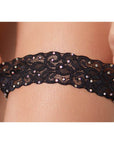 Candyland Crystal Lace Leg Garter