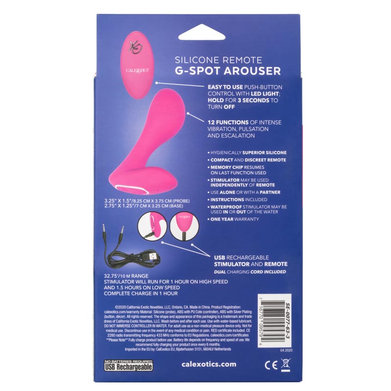 Silicone Remote G-Spot Arouser