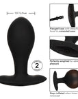 CalExotics Weighted Silicone Inflatable Plug