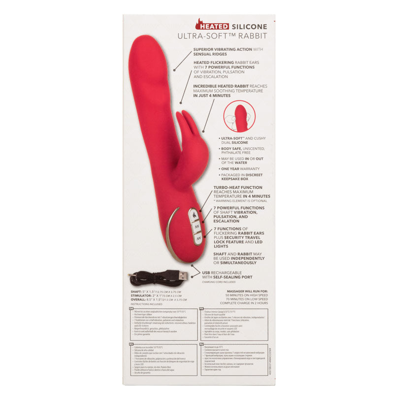 Jack Rabbit Signature Heated Silicone Ultra-Soft Rabbit