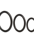 Rubber Cock Ring 3 Piece