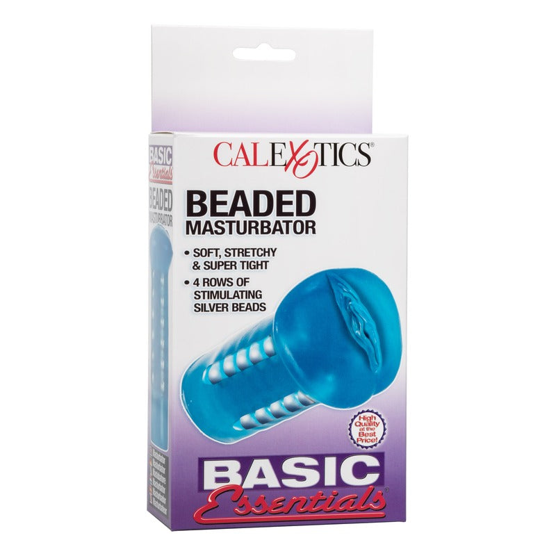 Basic Essentials Beaded Masturbator
