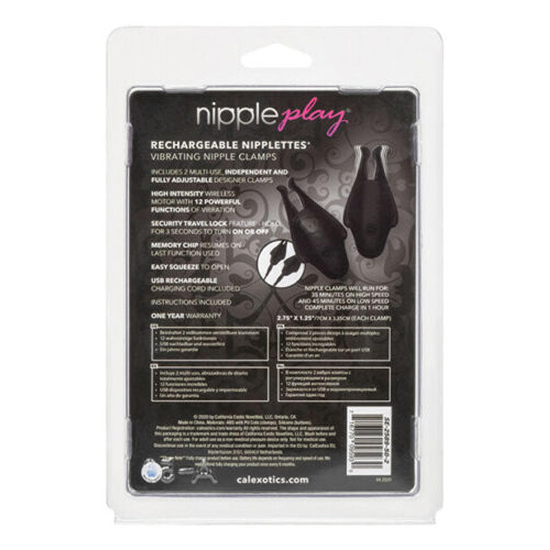 Nipple Play Rechargeable Nipplettes