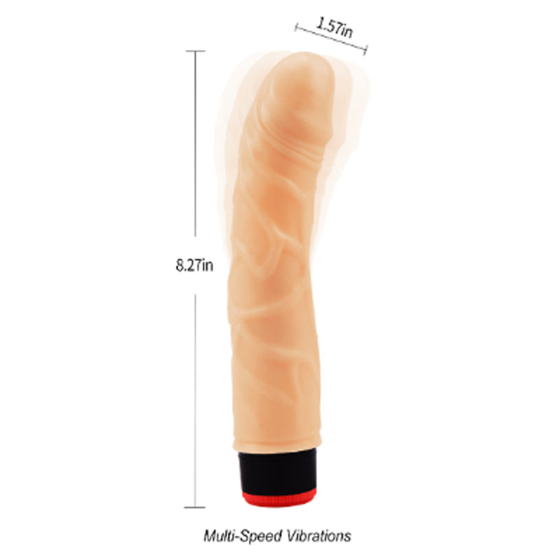 Chisa 8 Inch Vibrating Dildo