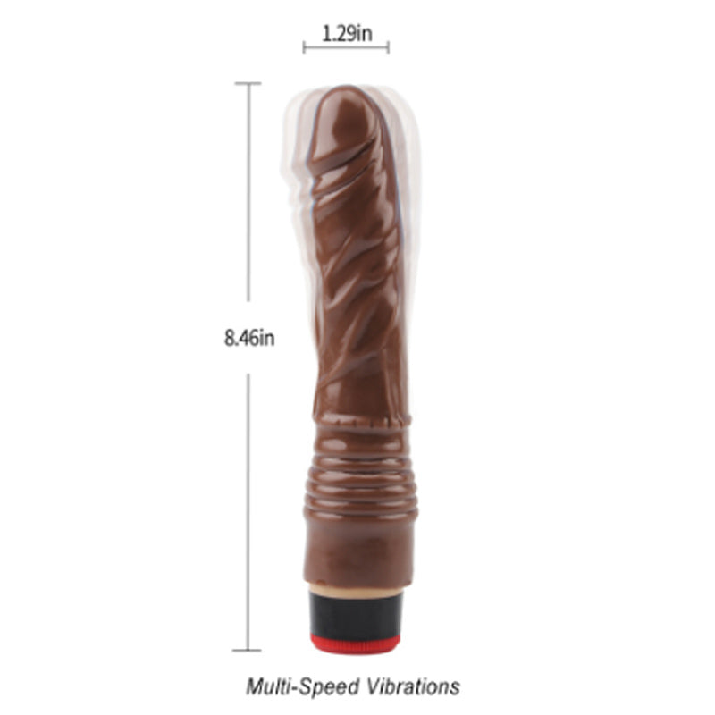 Chisa 8.8 Inch Vibrating Dildo