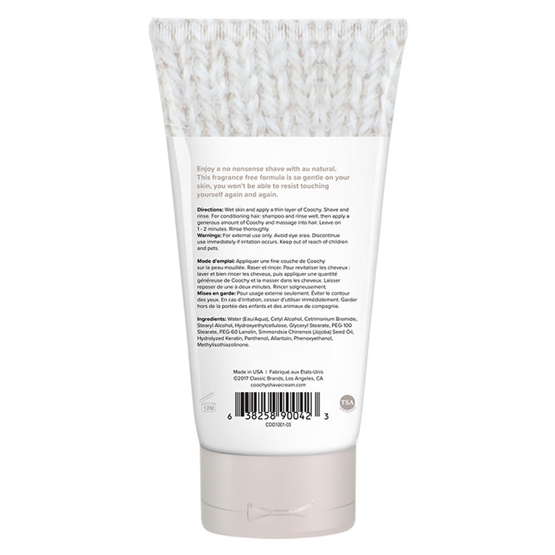 Coochy Shave Cream Au Natural