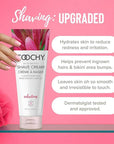Coochy Shave Cream Seduction Honeysuckle Citrus