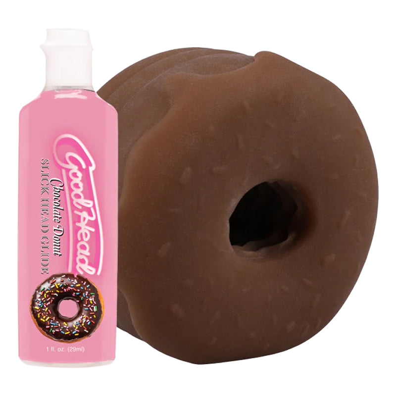 GoodHead Blowjob Set Chocolate Donut