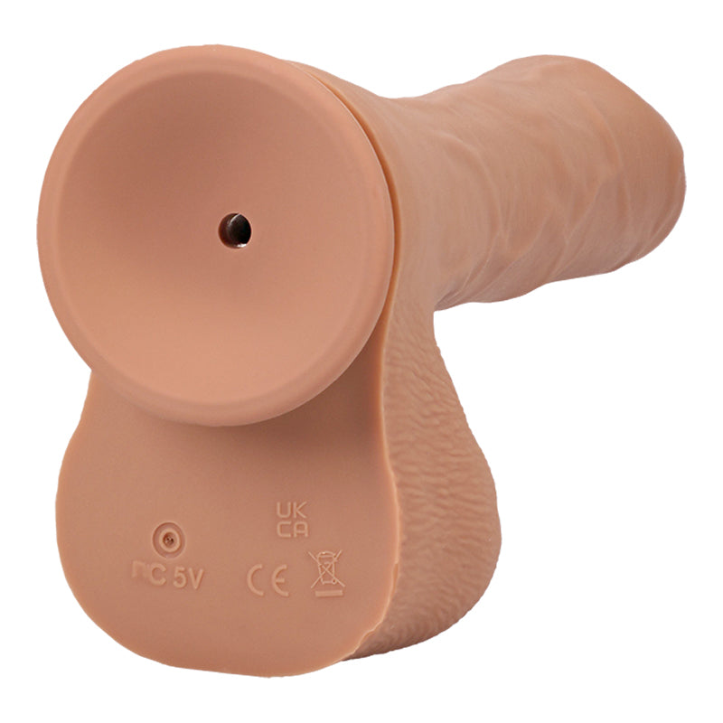 Fort Troff Uncut Thruster Mini Fuck Machine Thrusting Dildo Rechargeable Silicone with Remote