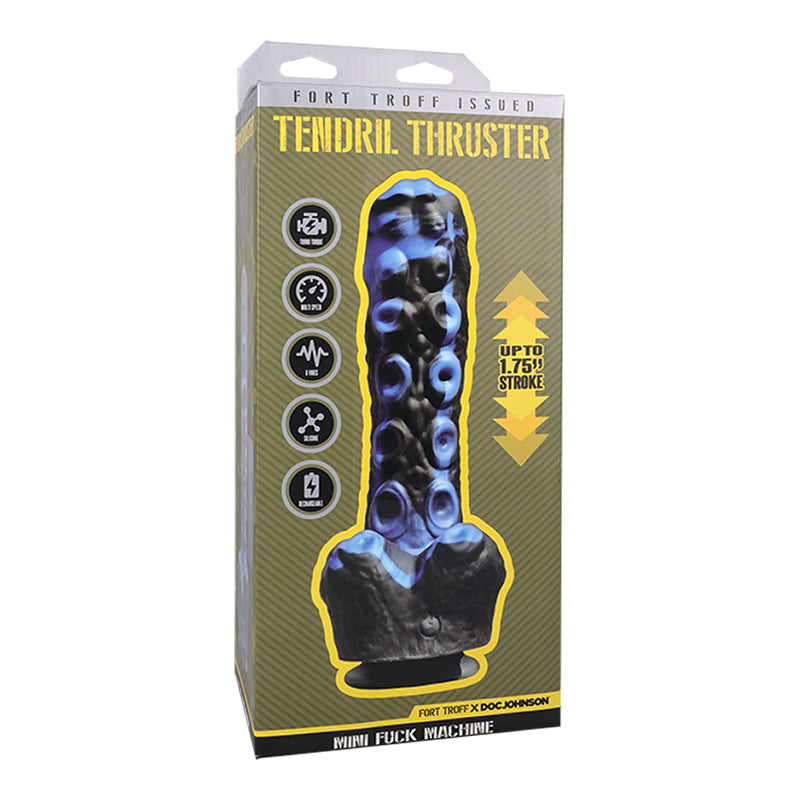 Fort Troff Tendril Thruster Mini Fuck Machine Thrusting Dildo Rechargeable Silicone with Remote