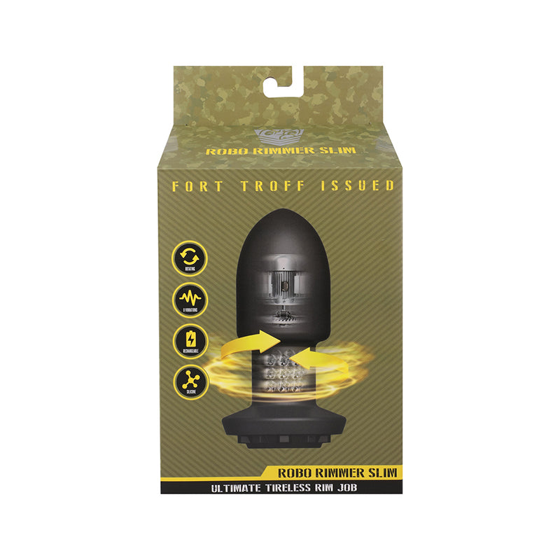 Fort Troff Robo Rimmer Slim with Wireless Remote Controled Vibrating Plug