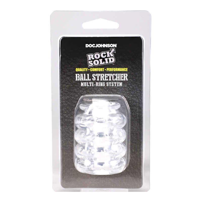 ROCK SOLID Ball Stretcher MultiRing Cockring System
