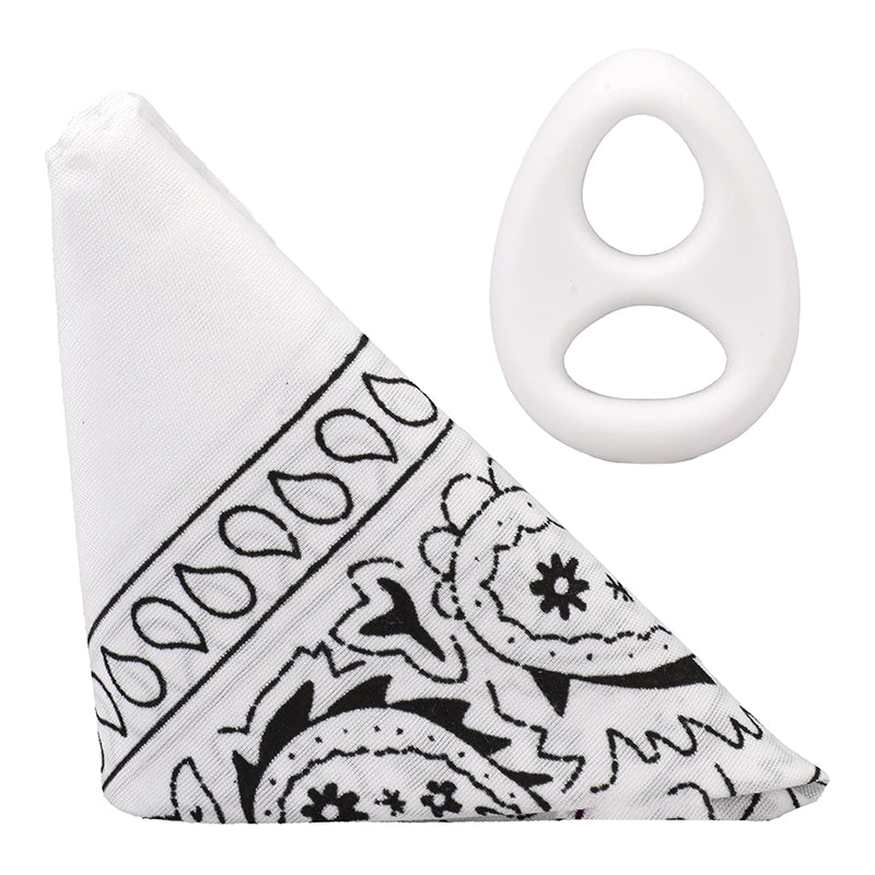 ROCK SOLID The Code Silicone C-Ring with Bandana