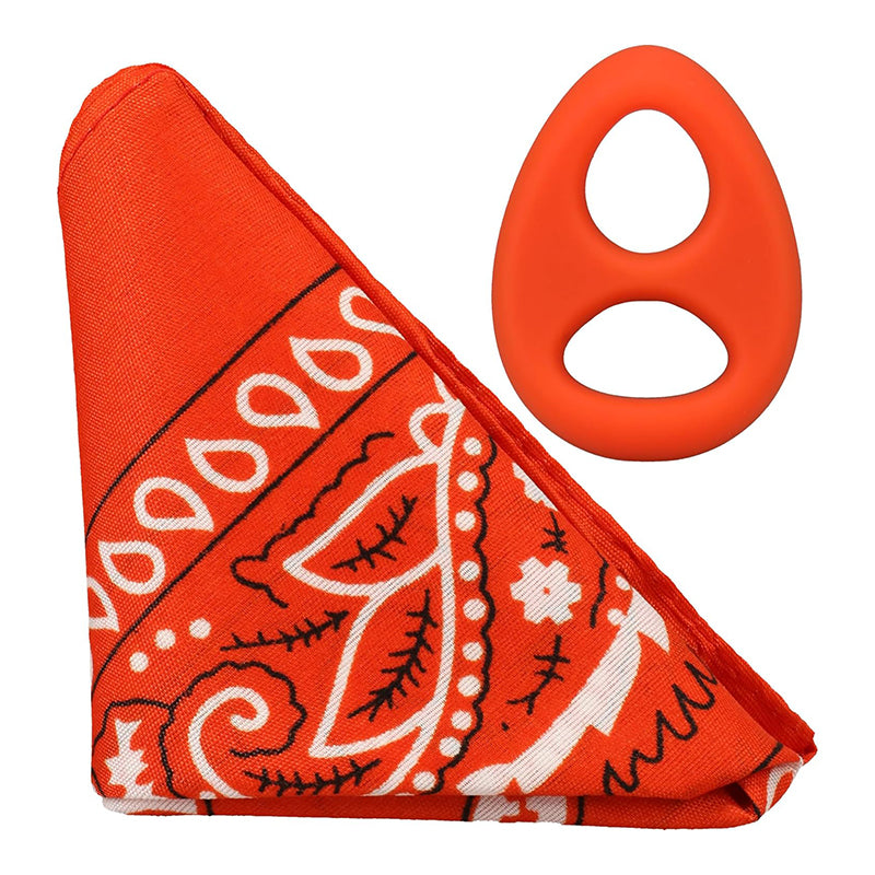 ROCK SOLID The Code Silicone C-Ring with Bandana