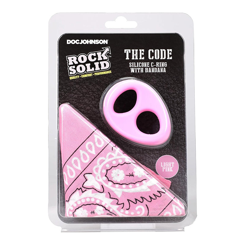 ROCK SOLID The Code Silicone C-Ring with Bandana