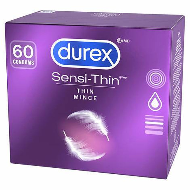 Durex Sensi-Thin Lubricated Condoms