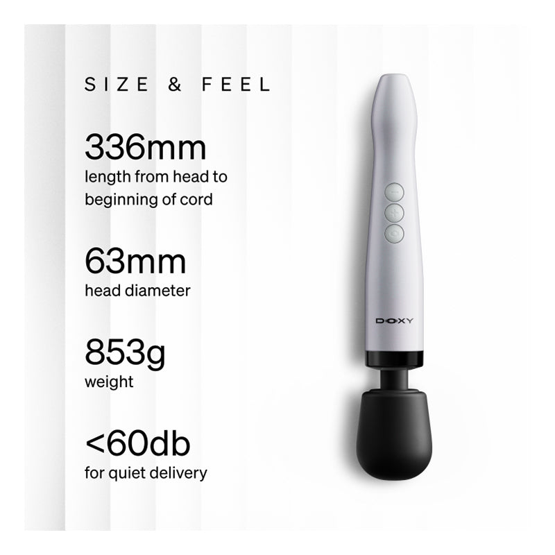 Doxy Die Cast Max Cordless Wand Massager