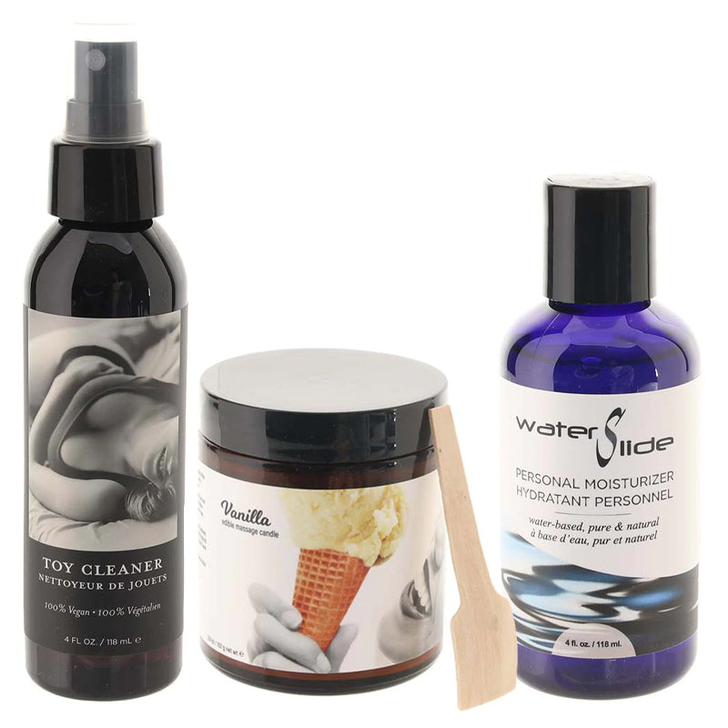 Earthly Body Hemp Seed By Night Play &amp; Pleasure Gift Set