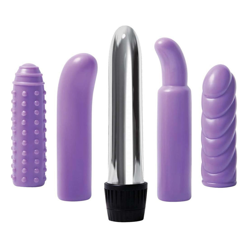 Evolved Novelties Multi-Sleeve Vibrator Kit