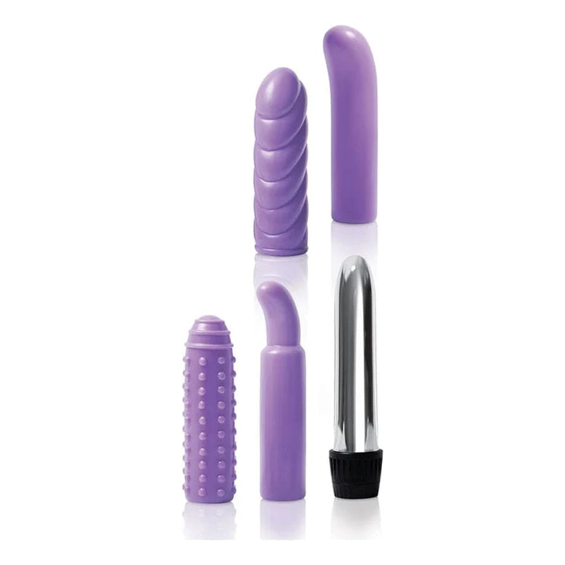 Evolved Novelties Multi-Sleeve Vibrator Kit