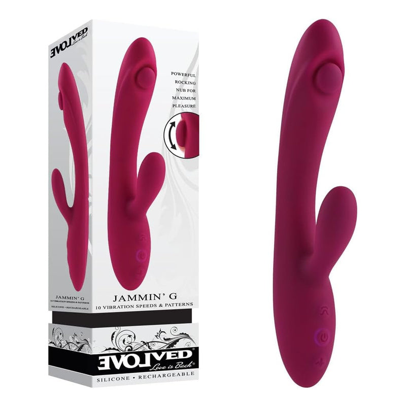 Evolved Novelties Jammin' G Rabbit Vibrator