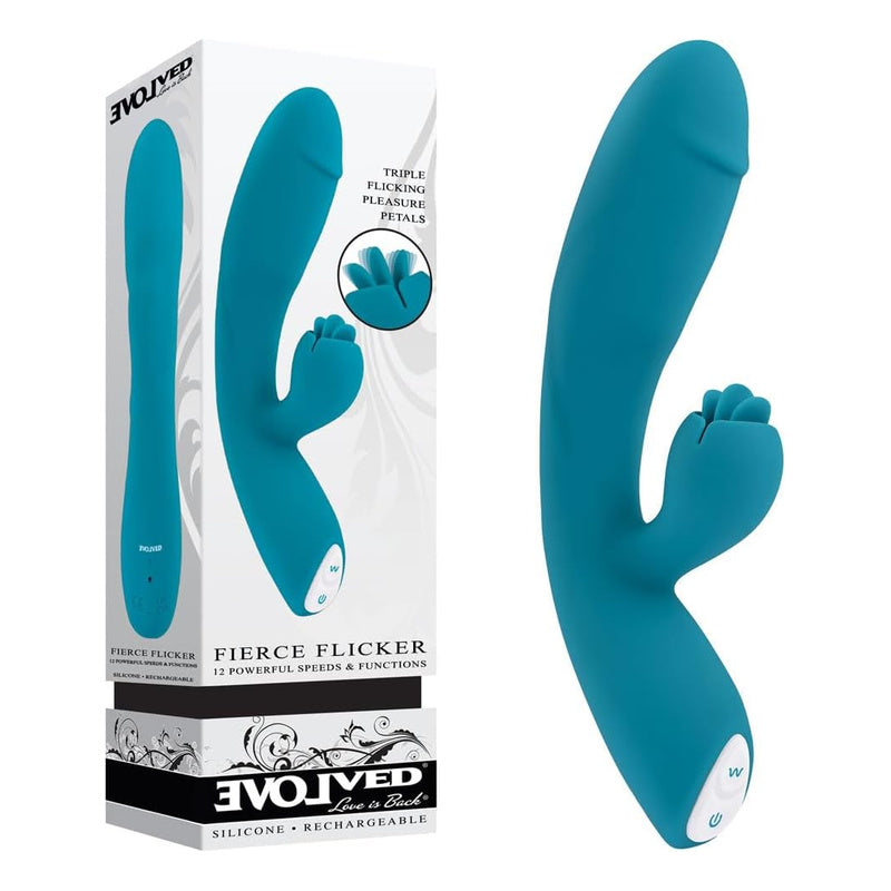 Evolved Novelties Fierce Flicker Rabbit Vibrator