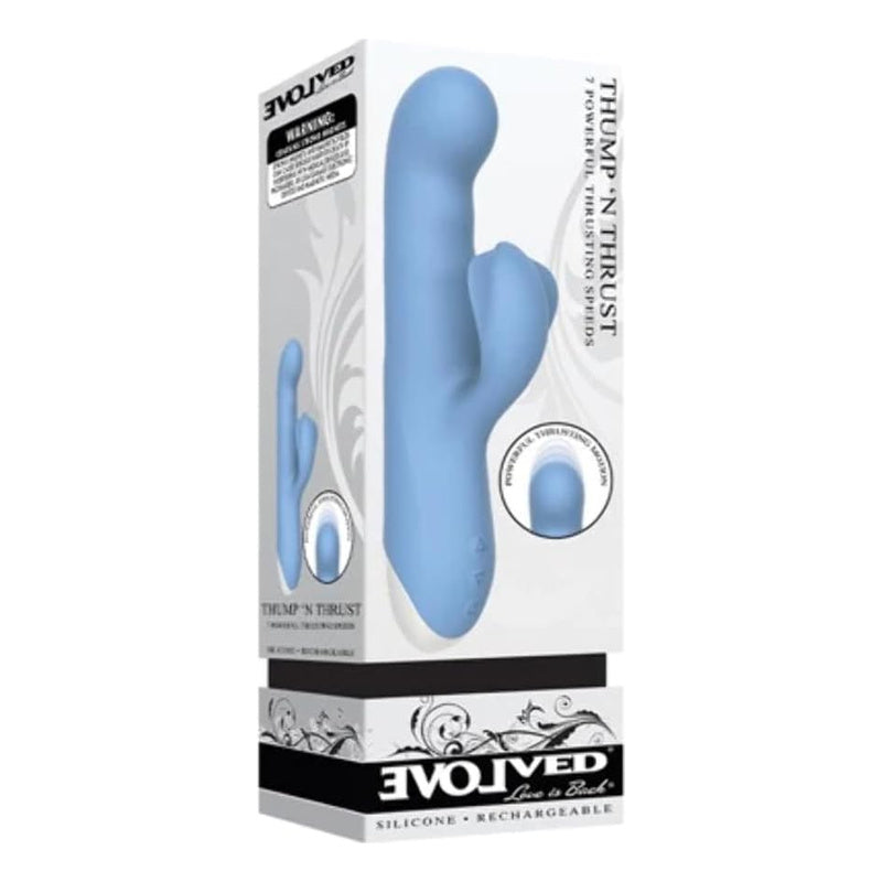 Evolved Novelties Thump 'N Thrust Rabbit Vibrator