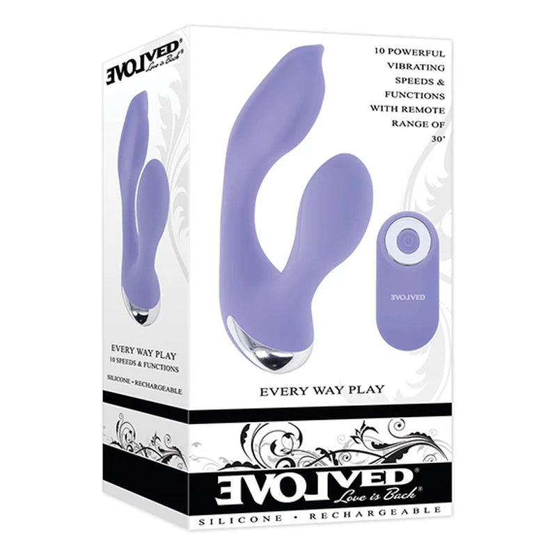 Evolved Novelties Every Way Play Rabbit Vibrator